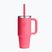 Becher Hydro Flask Travel Tumbler Clear Lid 710 ml popstar pink