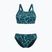 Zweiteiliger Damen-Badeanzug Orca Core Bikini dunkelgrün