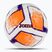 Joma Dali II Fußball weiß / fluor orange / lila Größe 3