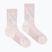 Kompressionssocken zum Laufen NNormal Race Low Cut pink