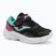 Joma Active Jr Kinderschuhe schwarz/türkis