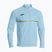 Herren Joma Record III Full Zip Laufsweatshirt hellblau