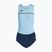 Damen Triathlon Badeanzug Joma Record III Bodysuit himmelblau-navy