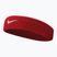 Stirnband Nike Swoosh Headband varsity red/white