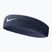 Stirnband Nike Swoosh Headband obsidian/white