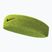 Stirnband Nike Swoosh Headband atomic green/black