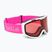 Skibrille Kinder Bollé Rocket white& pink matte/ vermillon