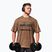 Trainingsshirt NEBBIA Washed-Off Heritage light brown