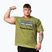 Trainingsshirt NEBBIA Washed-Off Heritage green