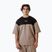 Trainings-T-Shirt Herren NEBBIA Power Oversize light brown ash