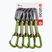 Ocun Hawk QD Combi PA 10 cm Klettern Ausdrücke 5 Stück grün.