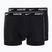 Herren Boxershorts Nike Everyday Cotton Stretch Trunk 2Pk IEV schwarz