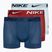 Herren Nike Dri-Fit Essential Micro Trunk Boxershorts 3 Paar blau/rot/weiß
