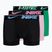 Nike Dri-Fit Essential Micro Trunk Herren Boxershorts 3 Paar Stadion grün/rosa steigen/schwarz 3d
