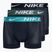 Herren Nike Dri-Fit Essential Micro Trunk Boxershorts 3 Paar blau/navy/grün