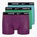 Herren Nike Everyday Cotton Stretch Trunk Boxershorts 3 Paar grün/violett/blau