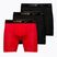 Herren Nike Everyday Cotton Stretch Boxershorts 3 Paar schwarz silber/rot gold/schwarz gold