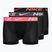 Nike Dri-Fit Essential Herren Boxershorts 3 Paar schwarz/dunkelgrau/schwarz