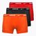 Herren Boxershorts Nike Everyday Cotton Stretch Trunk 3 Paar Team orange/uni rot/schwarz