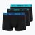 Boxershorts Herren Nike Everyday Cotton Stretch Trunk 3 Paar multicolor