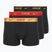 Herren Nike Everyday Cotton Stretch Trunk Boxershorts 3 Paar blk/university rot/weizen gold/schwarz hochglanz wb