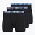 Herrenboxershorts Nike Essential Cotton Stretch 3 pairs blue dawn