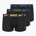 Herren Boxershorts Nike Dri-Fit Essential Micro Trunk 3 pairs black/game royal/malachite/un gold/zoom wb