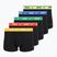 Herrenboxershorts Nike Cotton Stretch Trunk 5 pairs blue velvet