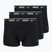 Herrenboxershorts Nike Cotton Stretch Trunk Black