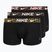 Herrenboxershorts Nike Dri-Fit Essential Micro Trunk 3 pack graphite