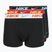 Herrenboxershorts Nike Cotton Stretch Trunk 3 pack steel Grey