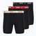 Herrenboxershorts Nike Long Boxer Brief steel grey