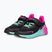 FILA Crusher V schwarz / rosa glo Kinderschuhe