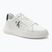 Calvin Klein Herrenschuhe YM0YM00681 Chunky Cupsole Monologo Lth dreifach hellweiß/schwarz