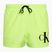 Herren Calvin Klein Short Drawstring Badeshorts scharf grün