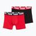 Herren-Boxershorts PUMA Everyday Basic 2 pairs red/black