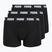 Herren-Boxershorts PUMA Everyday 3 pairs black
