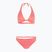 Zweiteiliger Damen-Badeanzug O'Neill Marga Cruz Bikini rot einfach gestreift