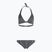 Zweiteiliger Damen-Badeanzug O'Neill Marga Cruz Bikini schwarz einfach gestreift