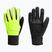 Herren Fahrradhandschuhe Rogelli Essential Winter Waterproop fluorescent yellow