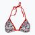 Tommy Hilfiger Triangle Rp Print Tropfen Bewegung Ecru Badeanzug Top