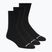 Socken SKECHERS Non Tery Crew Arch Support 3 pack black