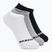 Kindersocken SKECHERS Non Terry No Show 3 Paar white/grey