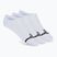 Damensocken SKECHERS 1/2 Terry No Show 3 Paar white traditional