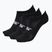Herren-Socken SKECHERS Microfiber Non Terry No Show 3 Paar black/white