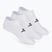 Herrensocken SKECHERS Microfiber Non Terry No Show 3er Pack white traditional
