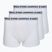 Herren Boxershorts KARL LAGERFELD Logo Trunk 3er-Pack white