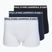 Herren Boxershorts KARL LAGERFELD Logo Trunk 3er-Pack black/white/navy
