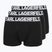 Herrenboxershorts KARL LAGERFELD Bold Elastic Trunk 3er-Pack black