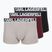 Herrenboxershorts KARL LAGERFELD Bold Elastic Trunk 3er-Pack windsor/black/ash